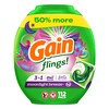 Gain flings Laundry Detergent Soap Pacs HE Compatible 112 ct