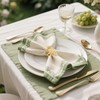 Grape Napkin Rings Set of 12 Pearl & Sparkly Rhinestone