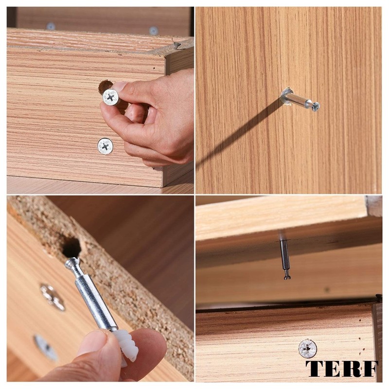 TERF® M6 X 10.5mm Wood Insert Nut Flat Pack Furniture