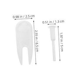 Totority Leakproof Yoga Ball Plug Set with Removal Tool Exercise Ball Air Stopper Kit Jumping Horses and Pool Efficient Valve Seal Compact Storage Replacement