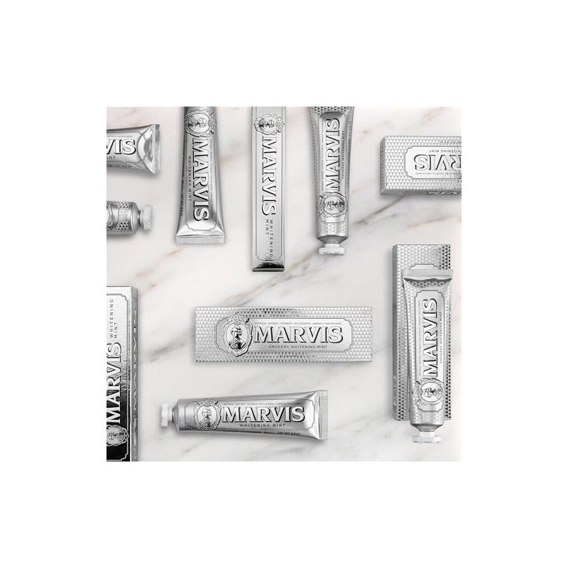 Marvis Whitening Mint Toothpaste 85ml Whitening Toothpaste Promotes Natural Teeth