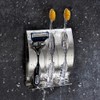 MOUMOUTEN Household Wall-Mounted Stainless Steel Toothbrush Holder - Modern Bathroom