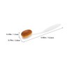 FOMIYES 2pcs Flat Top Foundation Brush Set Ergonomic Makeup Tool
