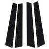 4pcs Window Pillar Post Trim Anti Scratch Glossy Black B