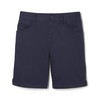 French Toast girls Pull-on (Standard & Plus) Shorts, Navy, 14