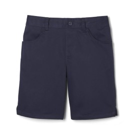 French Toast girls Pull-on (Standard & Plus) Shorts, Navy, 14 US