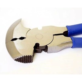 Cal-Hawk 10.5" Heavy Duty FENCING PLIERS w/ Hammer Head, Multi Functions Tool,