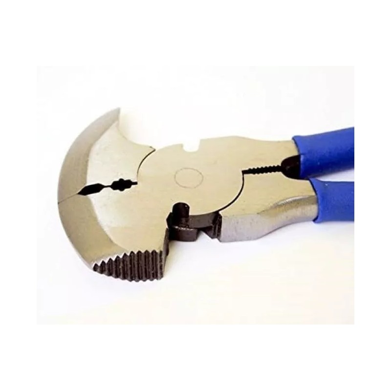 Cal-Hawk 10.5" Heavy Duty FENCING PLIERS w/ Hammer Head, Multi