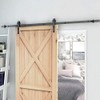 Sliding Barn Door Stopper Rail Stop for Single or Double