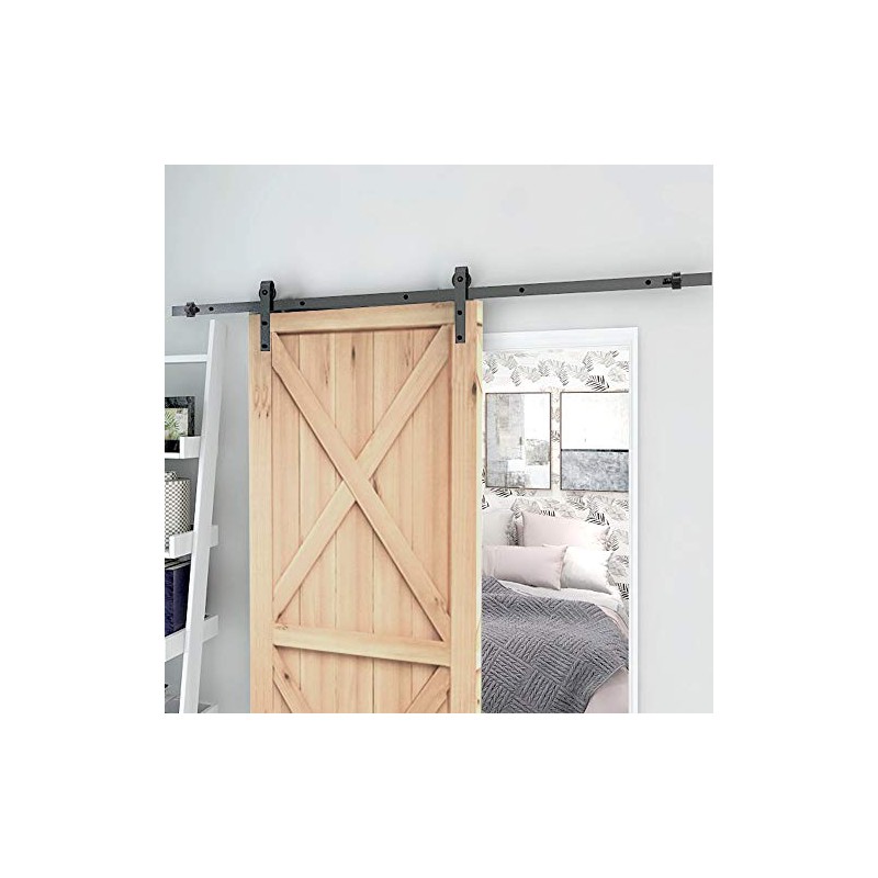 Sliding Barn Door Stopper Rail Stop for Single or Double