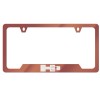 MVP Rose Gold License Plate Frame for H3