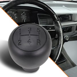 CHELANGHU 5 Speed Manual Transmission Gear Shift Knob fit for Ford Ranger F-150 F-250 F-350 Super Duty Bronco Explorer Aerostar E-150 E-250 E-350, Black Gear Shifter for 5L5Z-7213-AA, 5L5Z7213AA