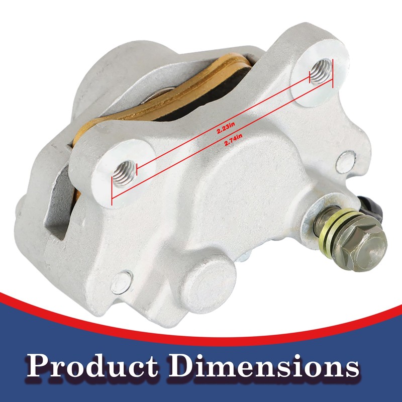 Thomletha Rear Right Brake Caliper Replacement for Arctic Cat 250