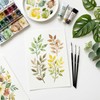 RAHHLIZS 60Pcs Thin Paint Brushes Set Fine Tip Detail Brushes