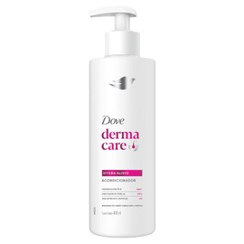 DOVE Acondicionador Derma Care Hydra Alivio, Hidratación por 100h. Cabello Hidratado. Regenera de Cuero Cabelludo a Puntas. Desarrollado con Dermatólogos, 400 mL