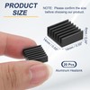 PATIKIL Heatsink 14x14x6mm, 20 Pcs Aluminum Cooler Radiator Heat Sink
