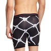 Balanced Tech Men's Active Sport Performance Boxer Brief - Black/Rope