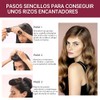 Tubos para Cabello Sin Calor: 3 Piezas Heatless Curls con