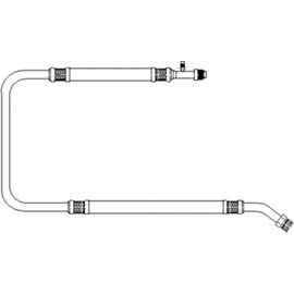 RAParts RE60685 New Tractor Retainer Hose to Compressor Line Fits John Deere 8...