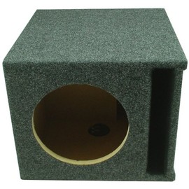 American Sound Connection Car Audio Single 15" SPL Bass Subwoofer Labyrinth Vent Sub Box Stereo Enclosure