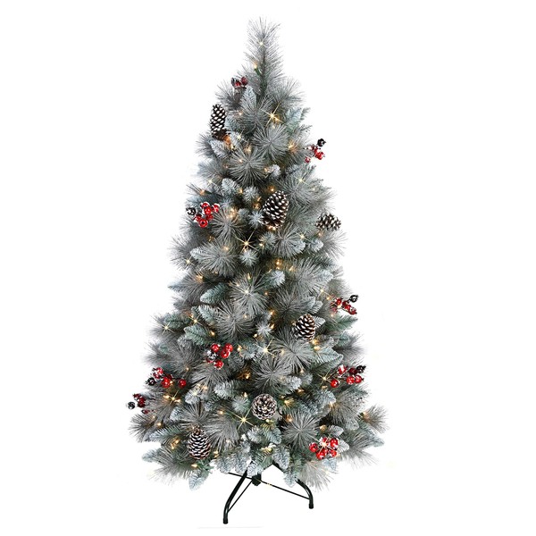 Puleo International Artificial Tree Christmas Decoration, Green