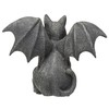 Botega Exclusive 6.75” Faux Stone Gothic Winged Gargoyle Cat Fantasy
