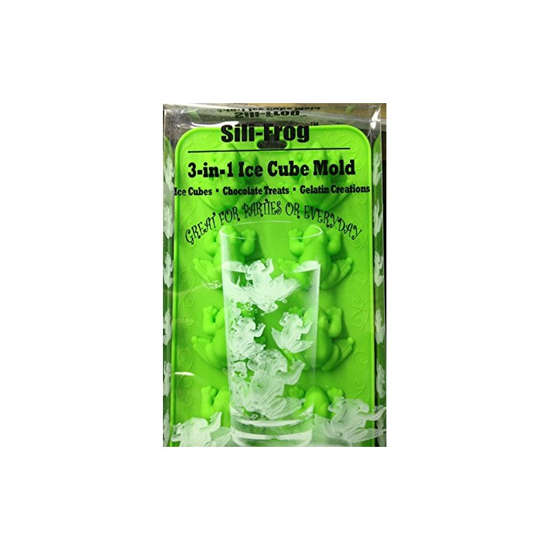 The Kosher Cook 3 in 1 Silicone Frog Mold
