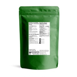 Food to Live Food to Live Organic California Walnuts Halves & Pieces, 8 Ounces Non-GMO, Raw, Unsalted, Shelled, Vegan, Kosher, Sirtfood, Bulk Snack. High in Omega-3 Fatty Acids, Protein. For Baking, Topping