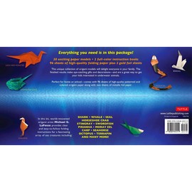 Books Origami Aquarium Kit