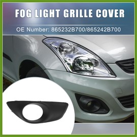 HOPESPANNER Front Left Right Fog Light Grille Cover Trim No.865232B700/865242B700 for Hyundai Santa Fe 2010-2012 1 Pair Vehicle Components