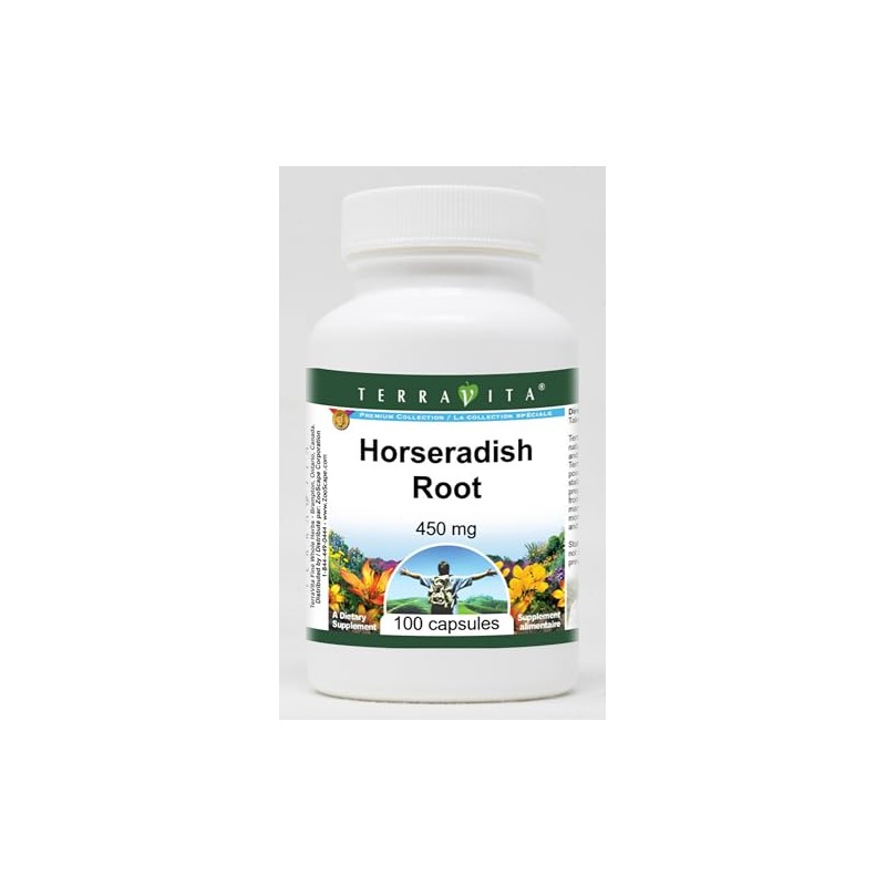 Horseradish Root - 450 mg (100 Capsules, ZIN: 511836) -