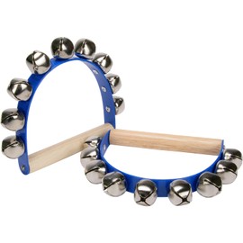 GICO Jumbo Jingling Wreath for Children with 9 Clamps Musical Instrument Set of 2 3854