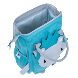 Elephant Children's Backpack for Boys and Girls, Nursery Backpack from 3 Years, Backpack with Flip Opening, Hedgehog Turquoise 357