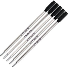CROSS 8514 Ballpoint Pen Refill, Black, F (Fine Point), Set of 5, Refill, Cross