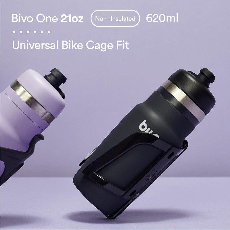 Bivo One 21oz Non-Insulated Bottle Black