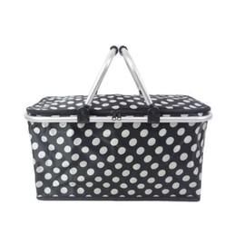 Large Capacity Cooler Bag, Stylish, Sports, Foldable, Basket, Lightweight, Cooler Box, Cold Retention, Big Shopping Basket, Outdoor