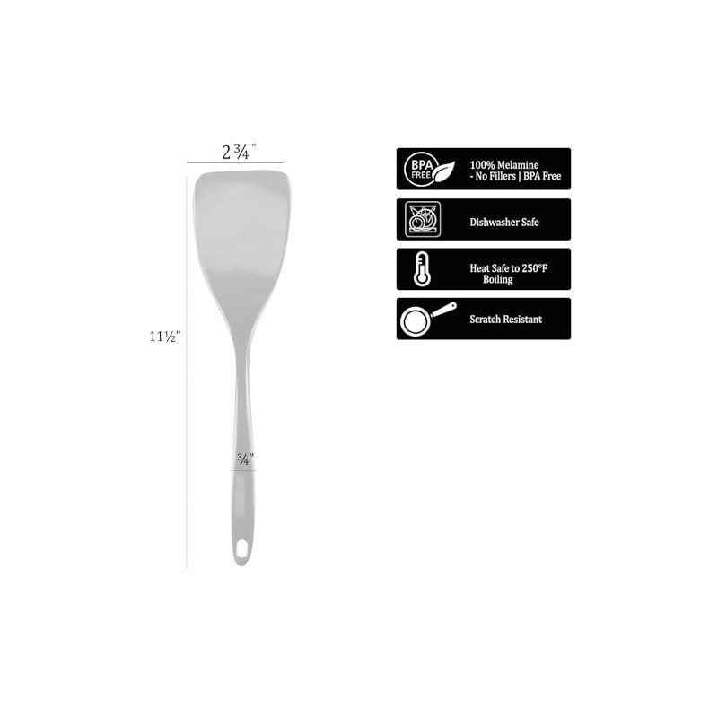 Reston Lloyd Spatula, Turner for Non-stick pans, Heat Resistant, BPA