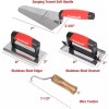 Goldblatt 8 Pieces Masonry Set Finishing Trowel 2 Pieces Razor