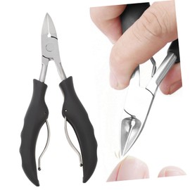 IWOWHERO 7pcs Stainless Steel Nail Clipper Grooming Kit Ergonomic Fingernail Trimmer for Easy Nail Care Includes Non Slip Handle for Efficient Grooming