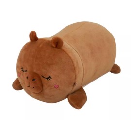 Squishmallows Sleep a mallows Valentine's Day 8" Lijjian the Brown Capybara Rare