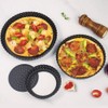 WOOXGEHM Pizza Pan, Good Thermal Conductivity, High Strength, High Temperature