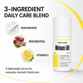 Melanex 509 Facial Serum with Niacinamide and Vitamin C, 30ml