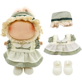 YONGDONG Plush Clothes, Clothes Only, 5.9 inches (15 cm), 6.7 inches (17 cm), Plush Doll Clothes, Cute, Costume, Dress-Up, DIY Accessories, Doll Suit, Jumpsuit, Photo Path for Dolls, Generations of