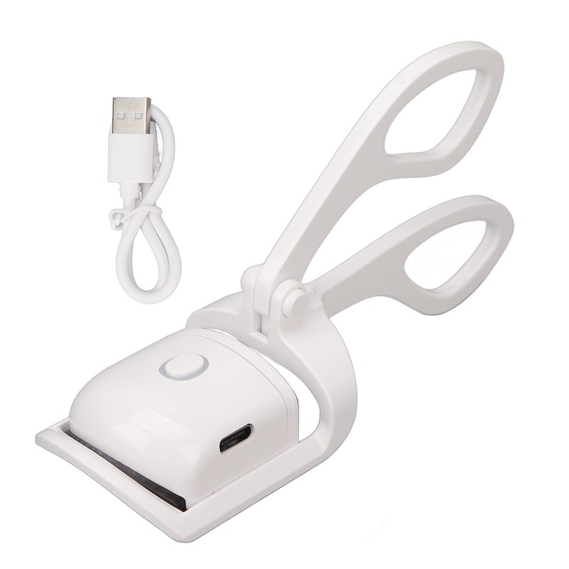 Electric Eyelash Curler Mini Portable USB Rechargeable Temperature Control Long