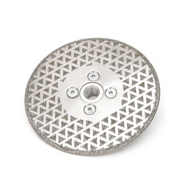 YIJING 5" Marble Diamond Blade with 5/8"-11 Arbor for Marble,Granite,Travertine and Soft Stone