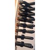 Spring Clamps Set of 24 Black Plastic 2.5inch for Woodwork,