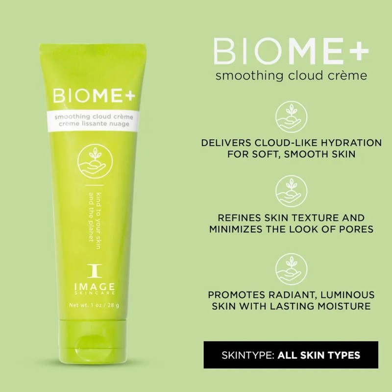 Image Skincare, Biome+ Crema Suavizante Nube, Crema Facial D