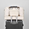 Lightweight Large Capacity Duffle Bag, Stylish Argyle Design, Perfect Carry