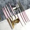 (All-round) Mont Blanc Eiffel/Bijou Gold 4-Piece Dinner Set (Chopstick Rests Included) / (올라운드)몽블랑 에펠비쥬 골드 디너4종 세트(수저받침포함)