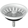 KANARY Stainless Steel Kitchen Sink Strainer Basket-Replacement for Standard Drains-Ball-lock